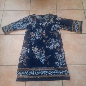 Stella & Julie Dress/Shirt Navy Blue, Size 14W